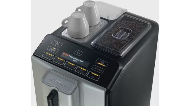 Bosch Machine à espresso Gris foncé TIS30321RW