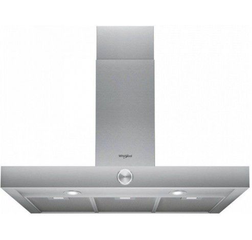 Whirlpool Hotte décorative Inox WHBS 93 FLKX