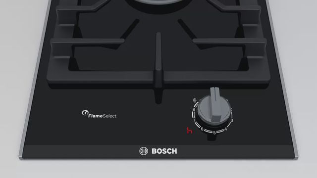Bosch Plaque Domino à gaz 30 cm , Noir PRA3A6D70