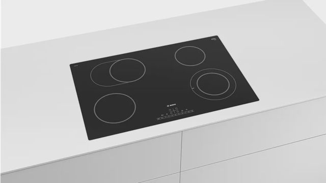 Bosch Plaque de cuisson électrique 80 cm Noir PKN811FP1E
