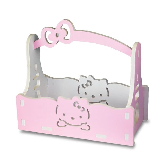 Caisse de rangement pour produit bébé-Rose