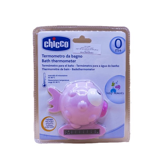 Chicco Thermomètre de bain Rose 6564