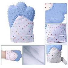 BABYJEM Gant de dentition en silicone