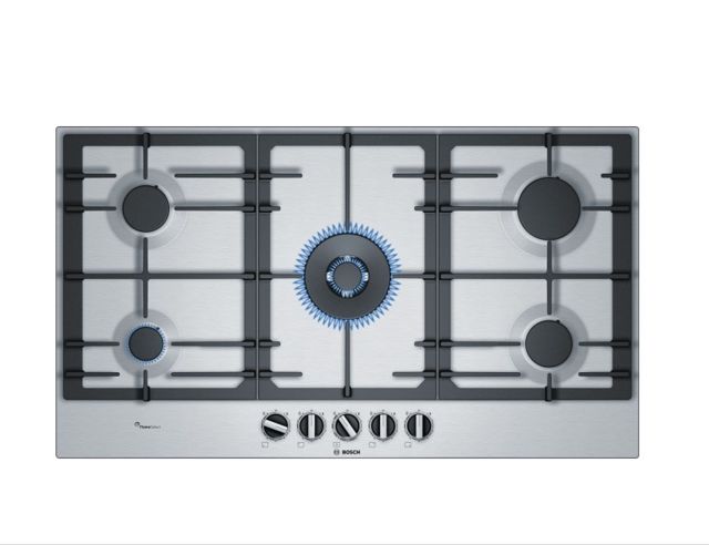 BOSCH Plaque de cuisson 90 cm INOX PCR9A5B90M