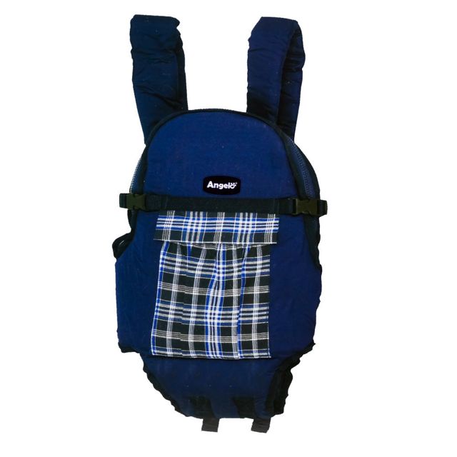 Angelo Porte bébé kangourou 3 en 1 Bleu