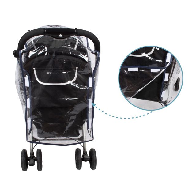 Sevibebe Housse de poussette imperméable