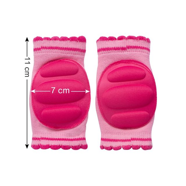 Sevibebe Genouillère Rampante Rose , Bleu, Noir