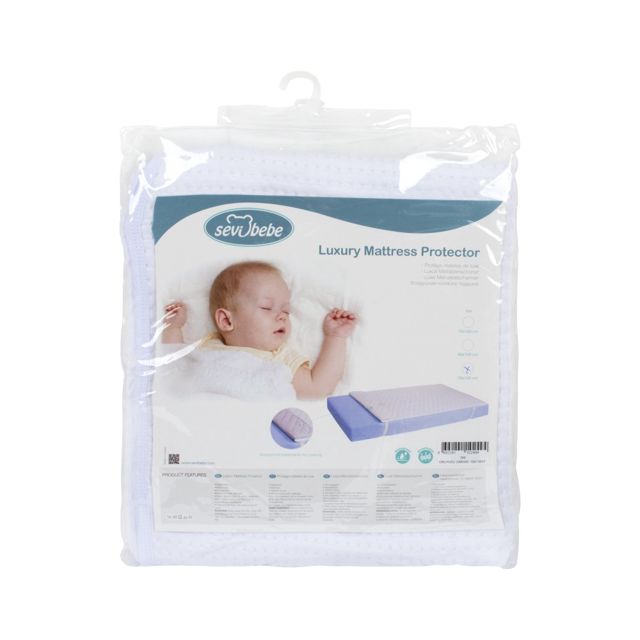 Sevibebe Drap protecteur de matelas de luxe 60X120cm