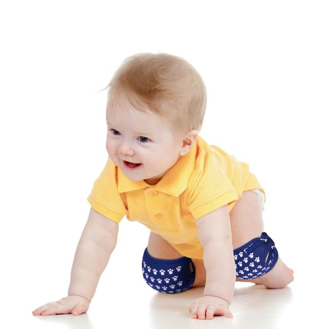 Sevibebe Genouillère rampante pour bébé Rose, bleu , noir