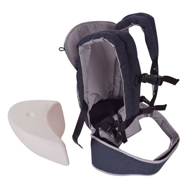 Sevibebe Porte-bébé de luxe avec siège de hanche 15 kg max