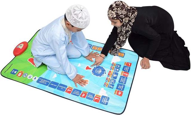 Tapis de prière interactif pour enfant