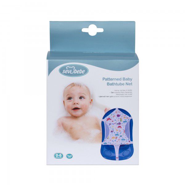 Sevibebe Filet de bain pour bébé à motifs