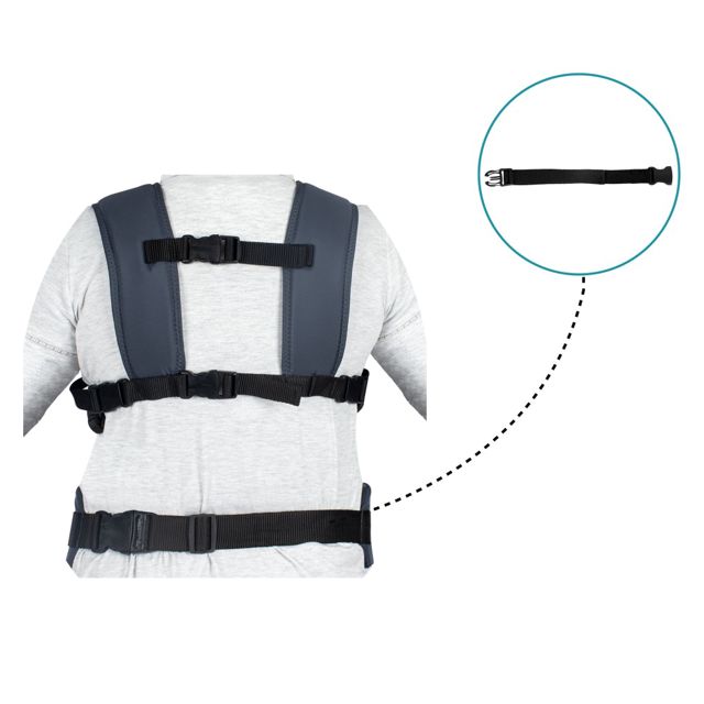 Sevibebe Porte-Bébé Kangourou de luxe Bleu marine