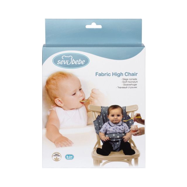 Sevibebe Chaise haute en tissu pour bébé