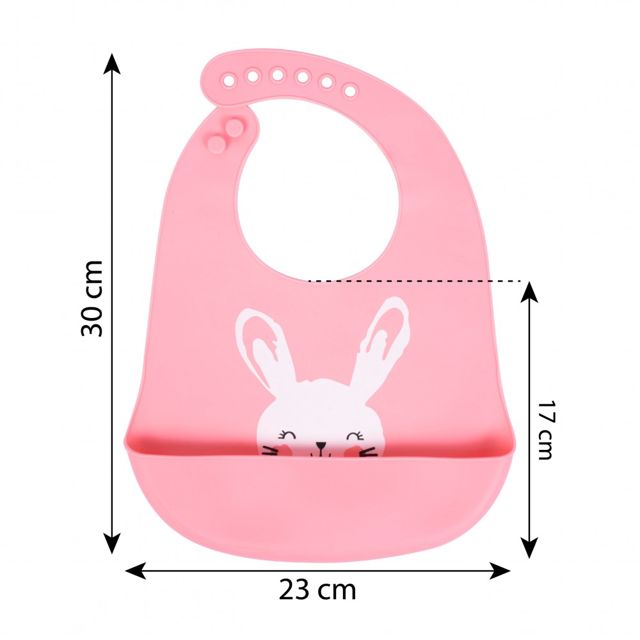 Sevibebe Bavoir en silicone pour bébé