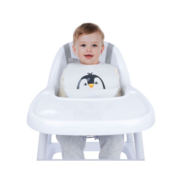 Sevibebe Bavoir en silicone pour bébé