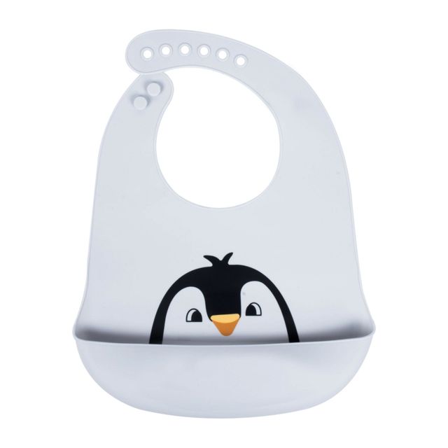 Sevibebe Bavoir en silicone pour bébé