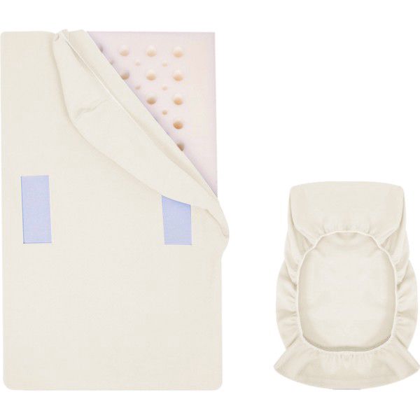 Sevibebe Housse de matelas à reflux
