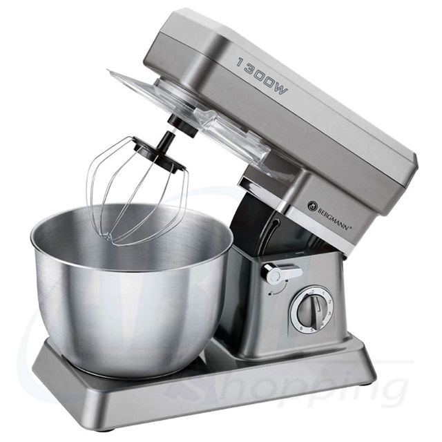 Pétrin Bergmann 6.2L 1300W Gris