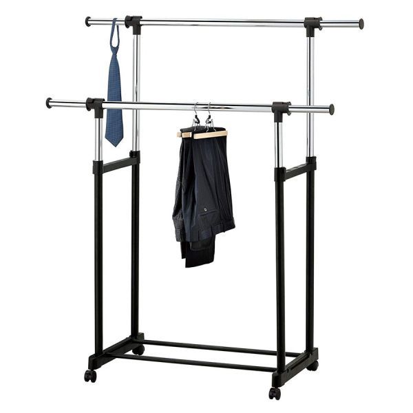 Penderie double tringle en Inox TM-0072