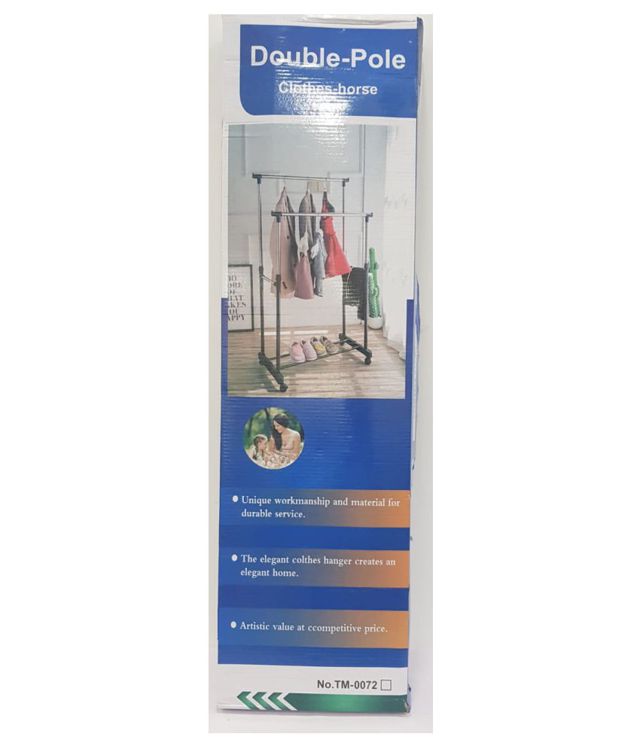 Penderie double tringle en Inox TM-0072