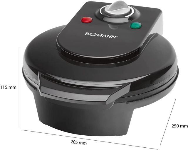 Bomann Electrique Gaufrier WA 5018 CB NOIR