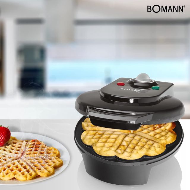 Bomann Electrique Gaufrier WA 5018 CB NOIR