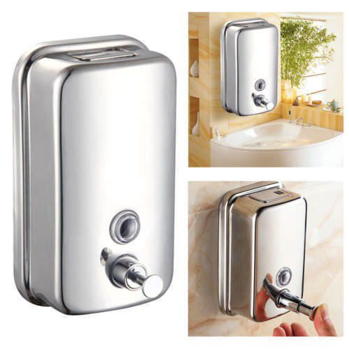 Distributeur de savon liquide 800 ml Inox