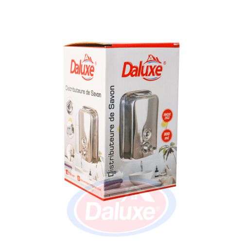 Distributeur de savon liquide 800 ml Inox