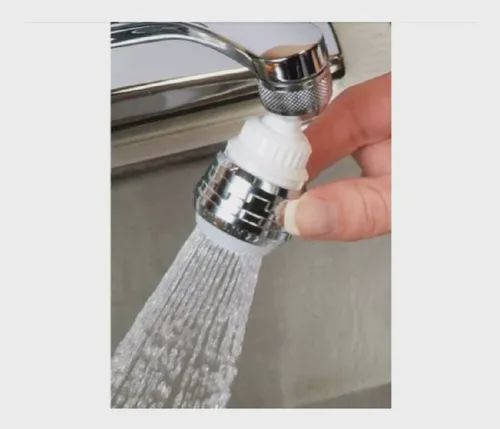 Douchette de robinet en Blanc
