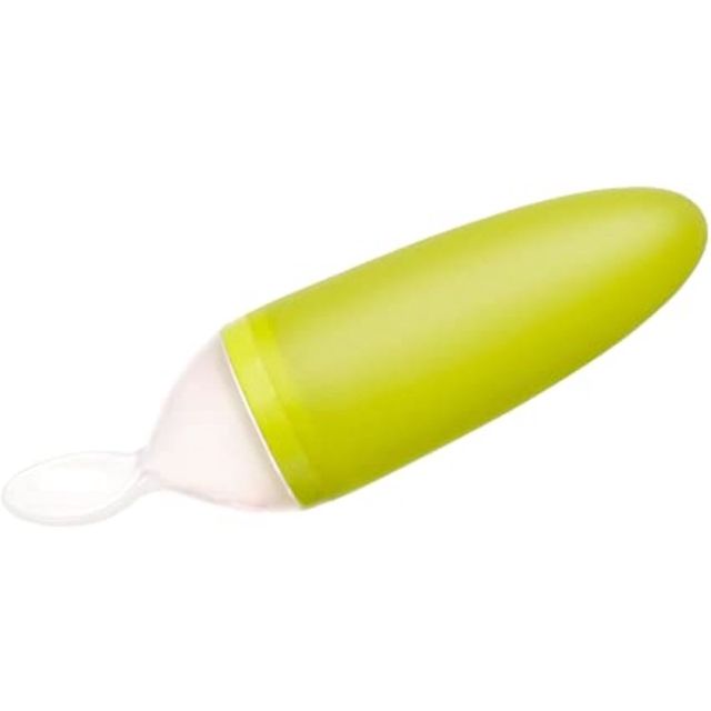 Biberon cuillère en silicone pour bébés Vert