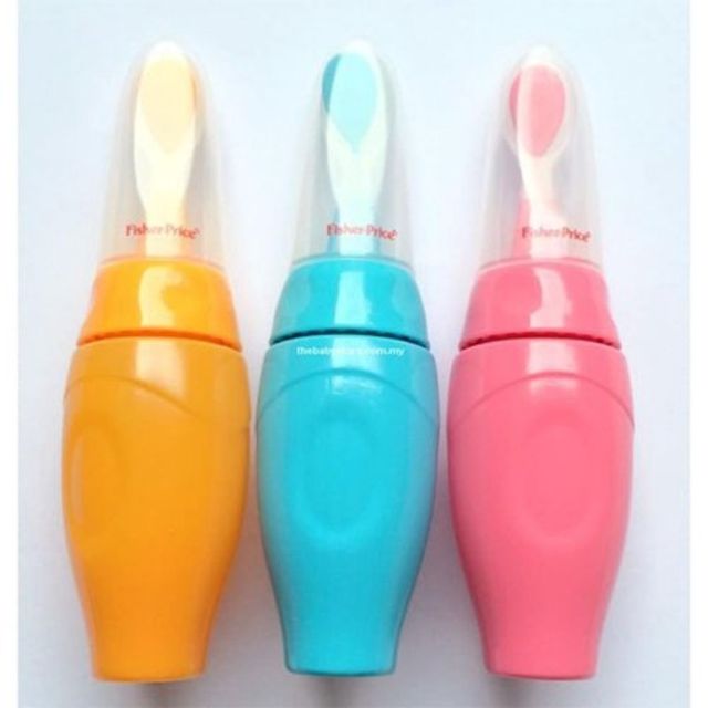 Biberon cuillère en silicone pour bébés Vert