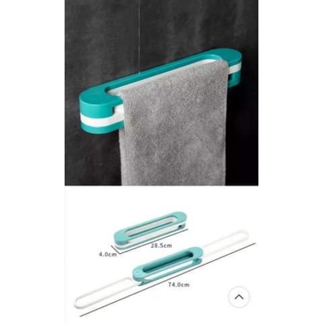 Porte claquettes adhésif Rose, Gris ,Vert