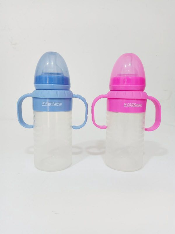 KidsHeaven Biberon avec poignées 250ml Bleu