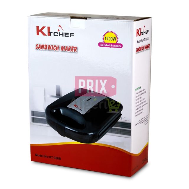 KitChef Grille de presse 4 tranches KT-326B