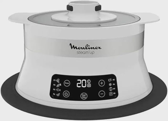 Moulinex Steam Up Cuiseur Vapeur Blanc VJ504010