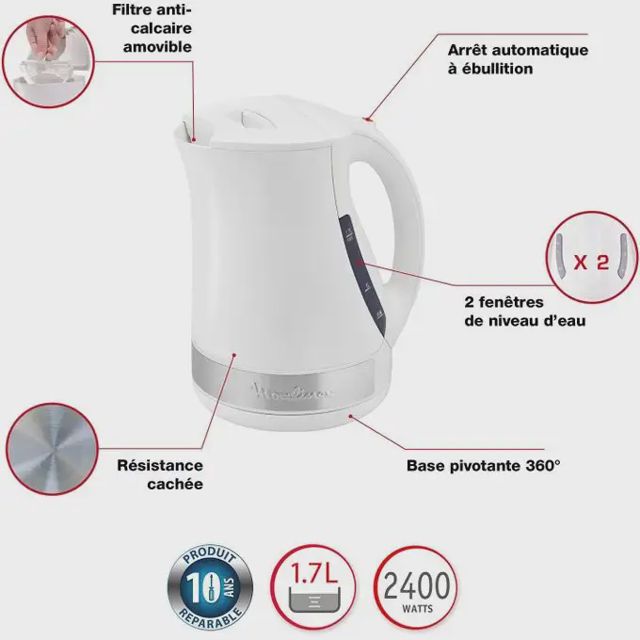 Moulinex Bouilloire Principio 1.7L