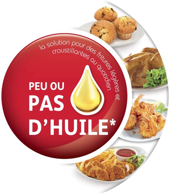Moulinex Easy Fry Friteuse Sans Huile Capacité XL EZ401810