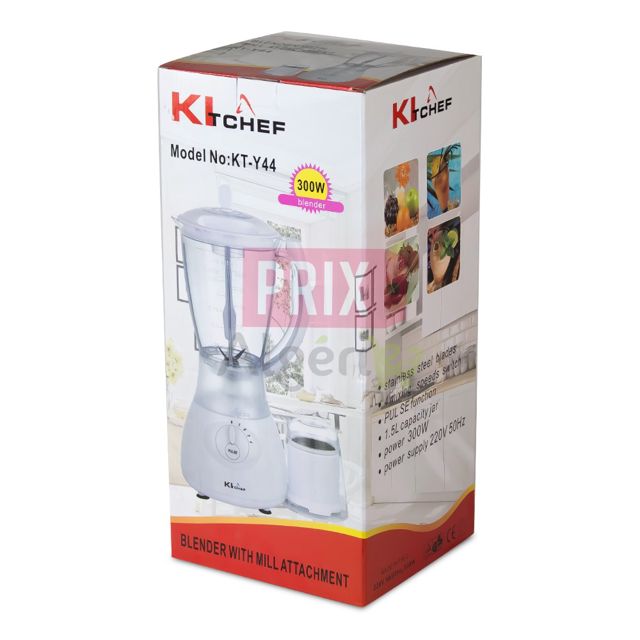 Kitchef Blender et mini hachoir 1.5L KT-Y44