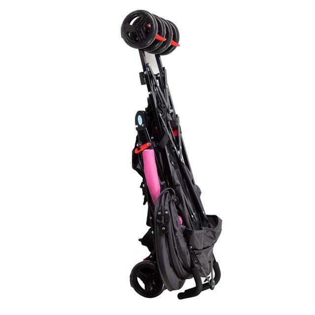 Poussette Hope légère et pratique Rose