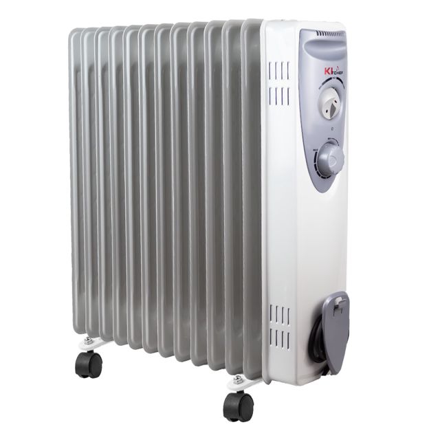 Kitchef Bain d’Huile 2500W 13 éléments Blanc
