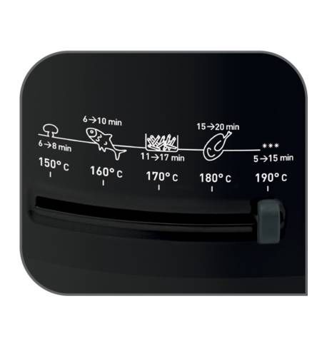 Seb Simply One Friteuse Noir FF1608