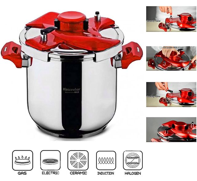 Hascevher cocotte minute 7 litres 22 cm