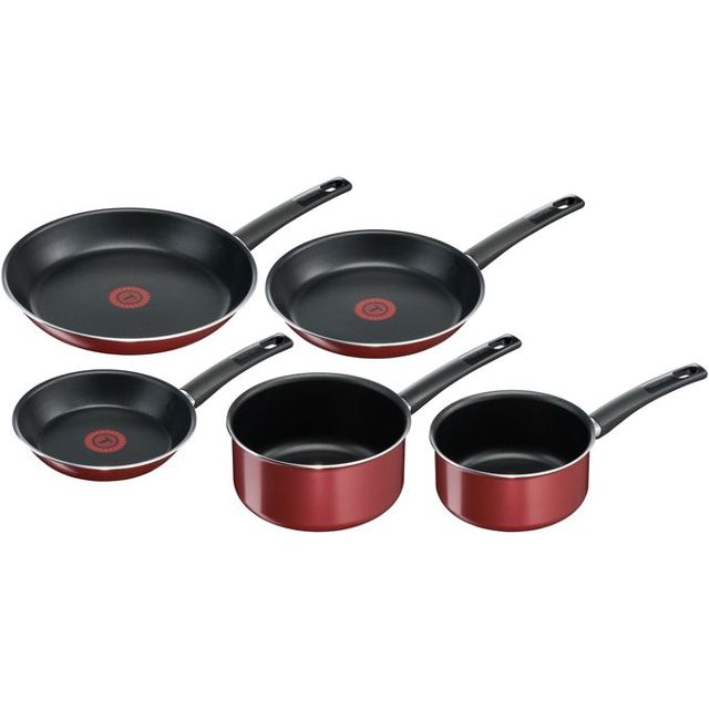 Tefal Poêle Sauteuse Lot De 5 Pièces First Cook B3059202