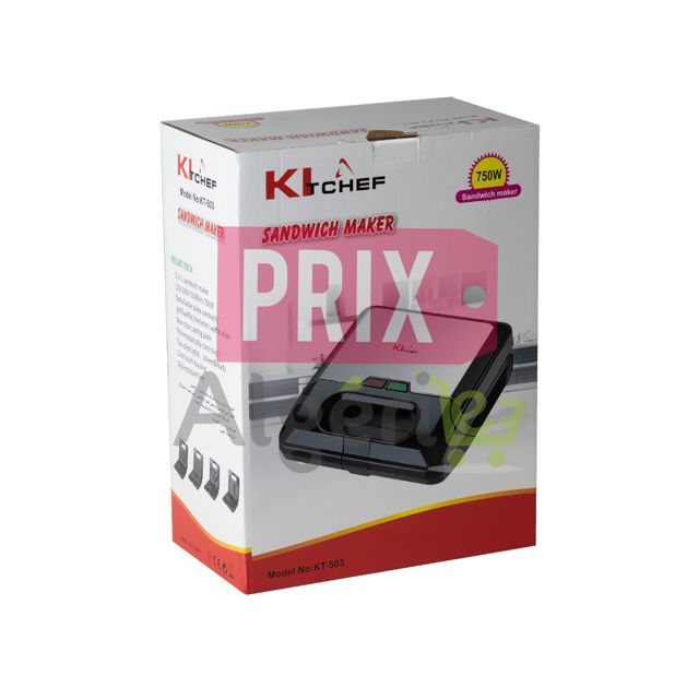 KitChef Grille panineuse 5en1 750 WAT KT-503