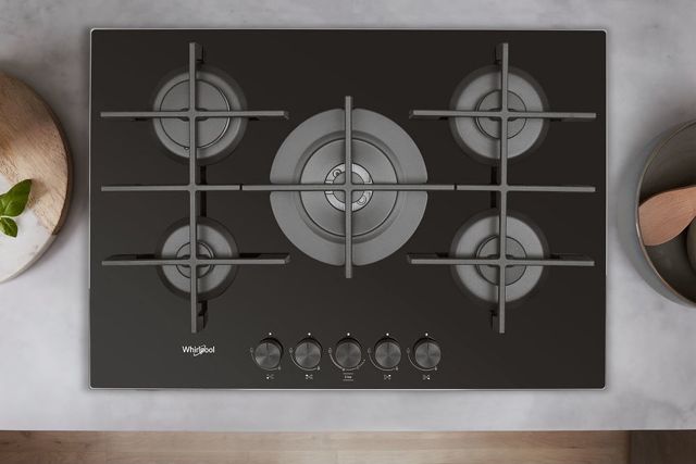 Whirlpool Plaque de cuisson 73 CM 5Feux AKW7523NB
