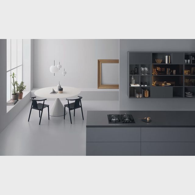 Gazinière Whirlpool: gaz 4 feux - GOWL 628/NB