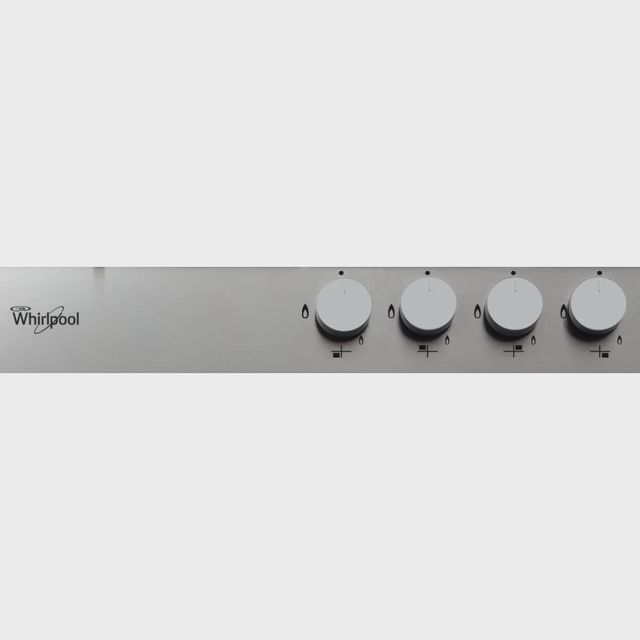 Gazinière Whirlpool: gaz 4 feux - GMA 6422
