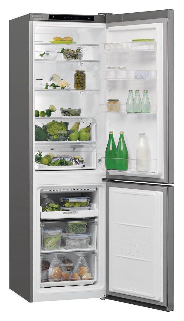 Whirlpool W7911IOX Réfrigérateur Combiné Inox 368 L