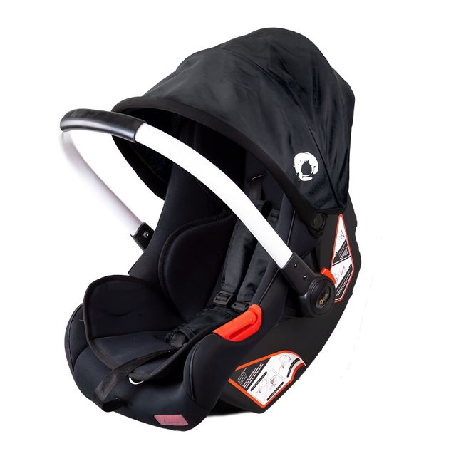 Chanou Kids Siége auto avec bras en aluminium Noir 2